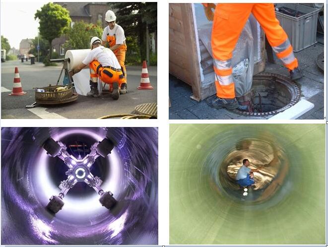 干河街道管道光固化修复