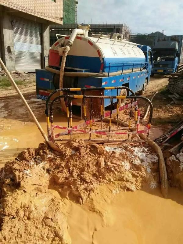 干河街道工地淤泥清淤