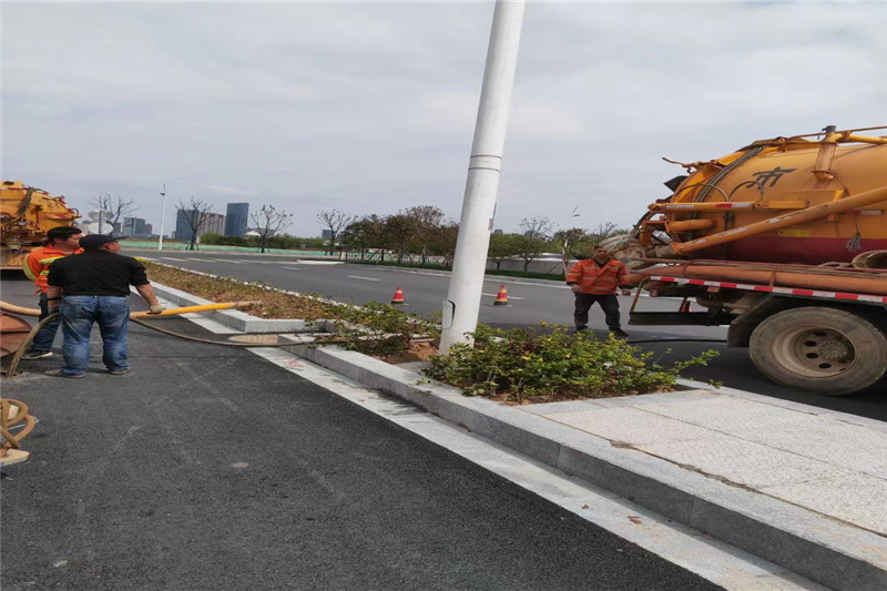 干河街道雨水管道清淤-污水管道清洗