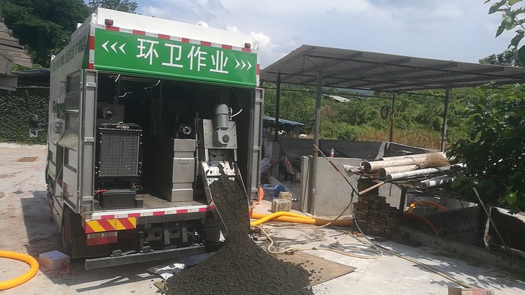 干河街道污泥干湿分离技术