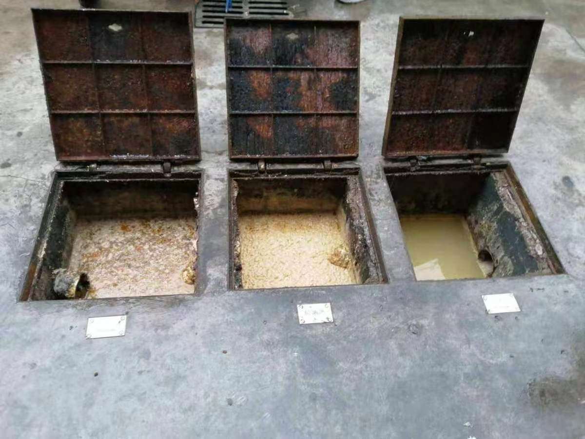干河街道清理隔油池-污水池清掏
